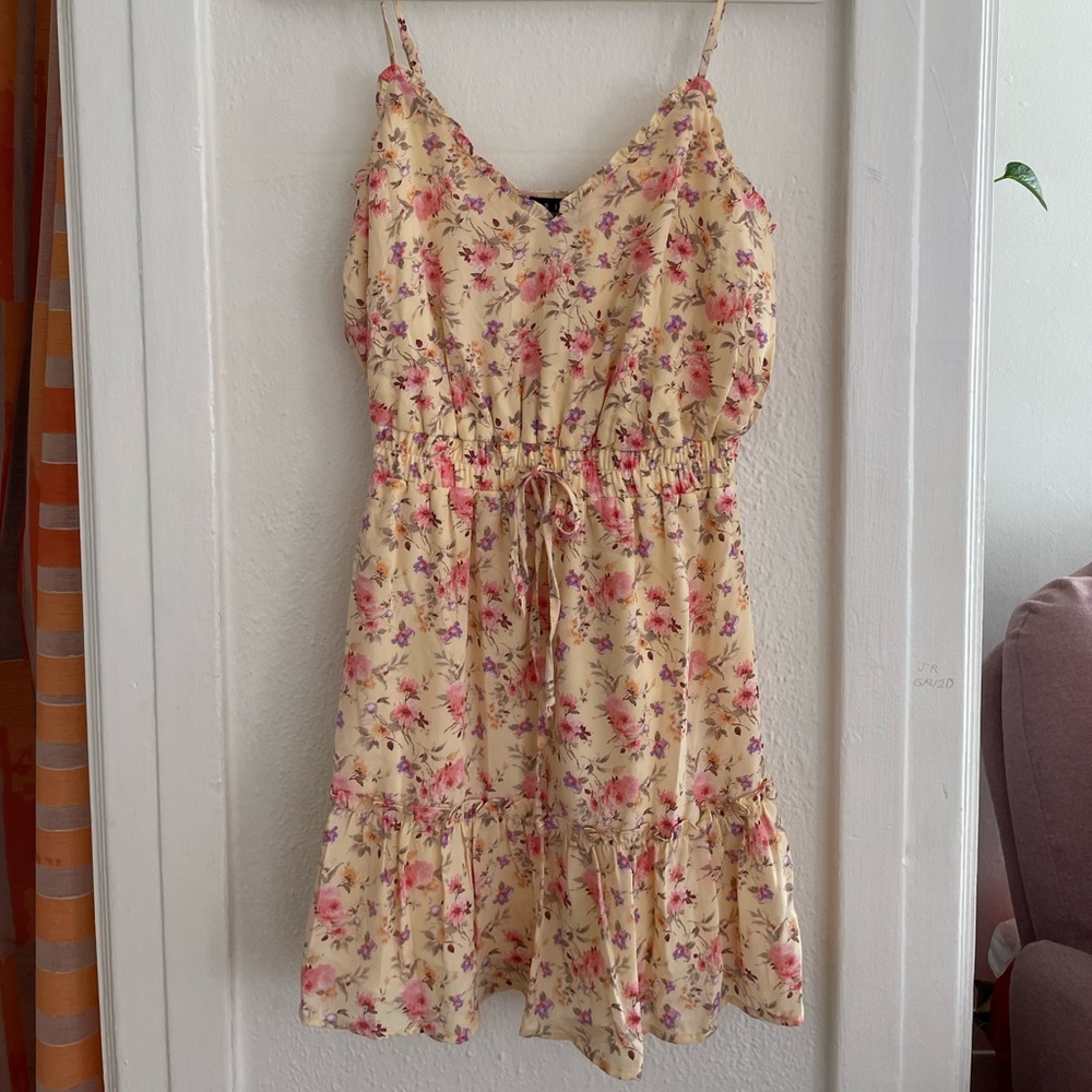 Yellow summer dress